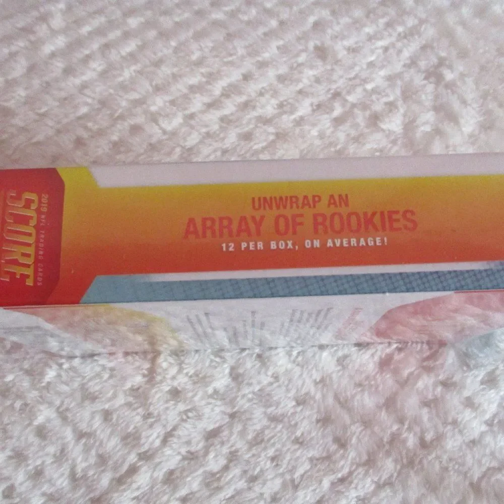 2019 Panini Score Football Hanger Box and …